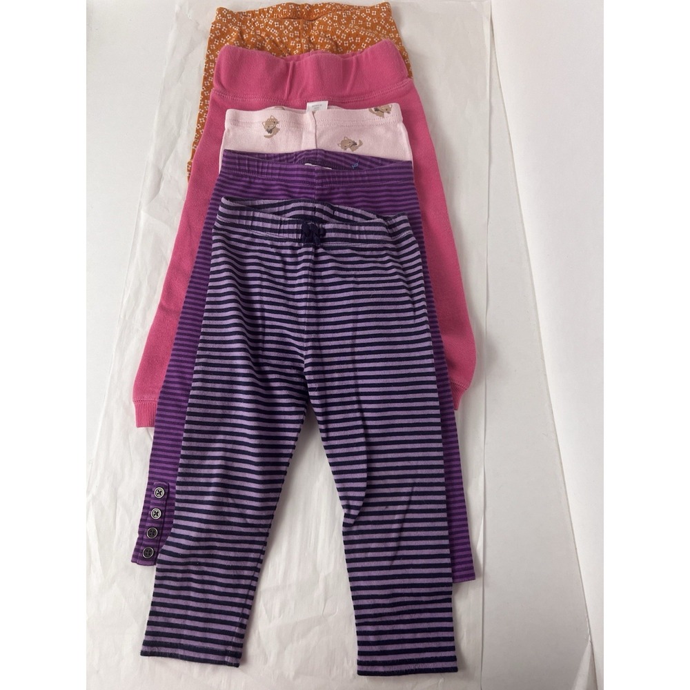 Vintage Bundle of 5 Toddler's Leggings‎ Size 24 Months